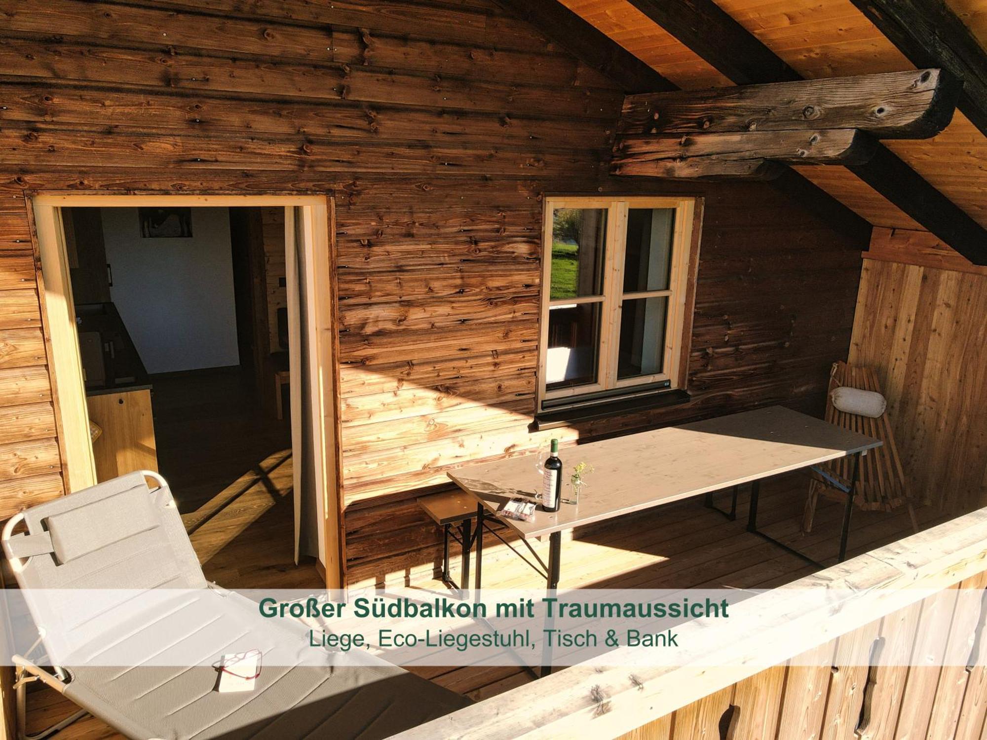 Chalet - Ferienwohnungen - Biohof Stoeger - Panoramasuedbalkon - Grandiose Aussicht Auf See, Berge Und Schloss Neuschwanstein Rieden am Forggensee Zewnętrze zdjęcie