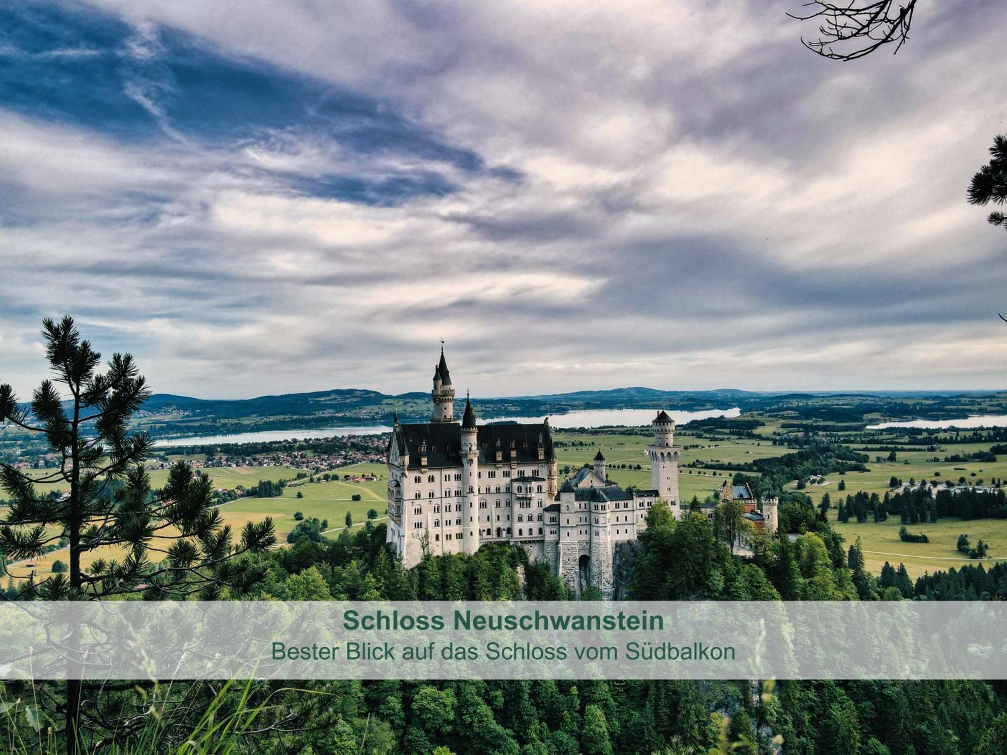 Chalet - Ferienwohnungen - Biohof Stoeger - Panoramasuedbalkon - Grandiose Aussicht Auf See, Berge Und Schloss Neuschwanstein Rieden am Forggensee Zewnętrze zdjęcie